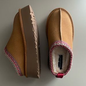 French Connection Platform Slippers